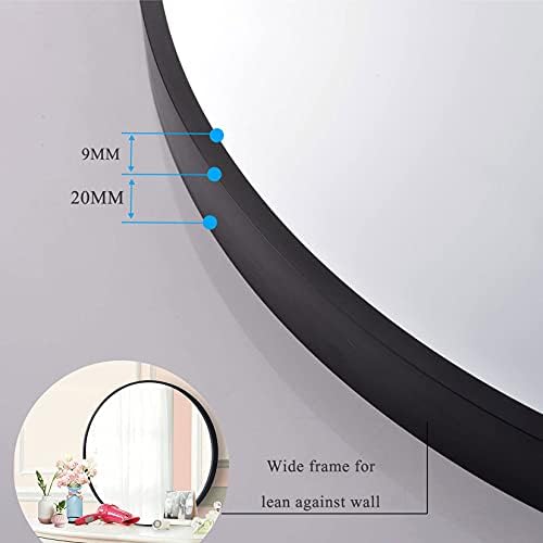WXZX Round Wall Mounted Vanity Mirror