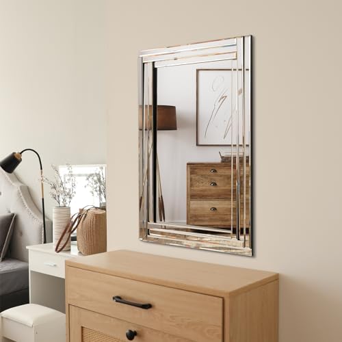 QDSSDECO Rectangular Wall Mirror 24x36