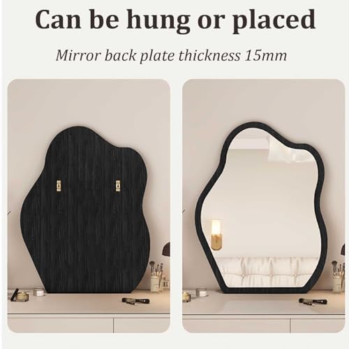 Bcofo Irregular Shape Mirror Brown 35x55cm
