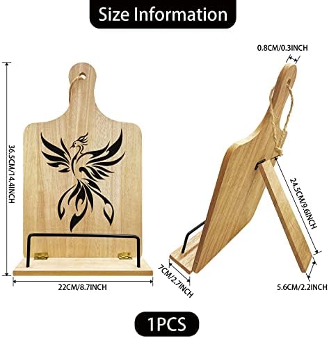 PLIGREAT Phoenix Adjustable Cookbook Stand