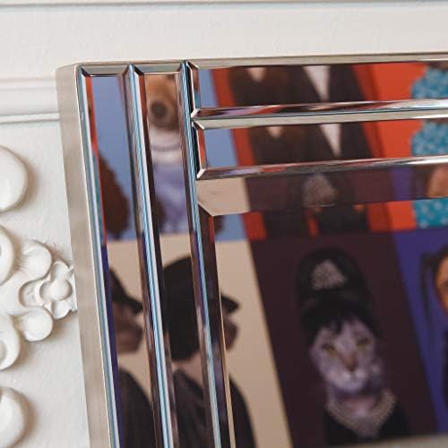 Empire Art Direct Modern Stepped Rectangle Wall Mirror 30x40