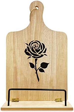 PLIGREAT Rose Adjustable Cookbook Stand