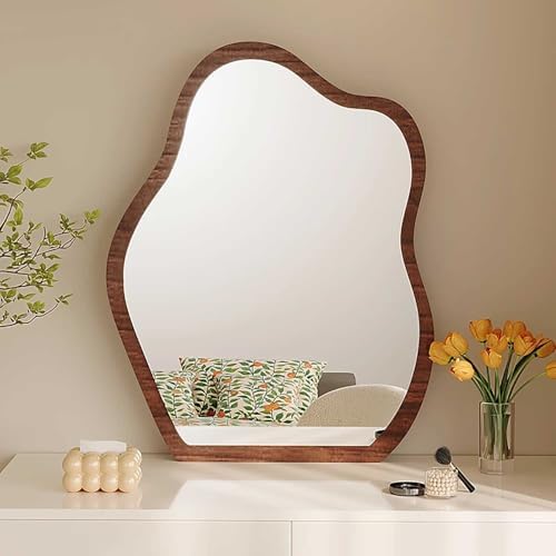Bcofo Irregular Shape Mirror Brown 35x55cm