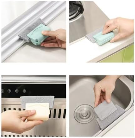 Window Track Cleaning Brush - Dual Bristle Tool for Easy Cleaning