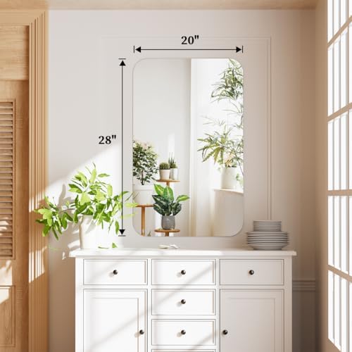 VooBang Frameless Bathroom Mirror 20x28 Inch