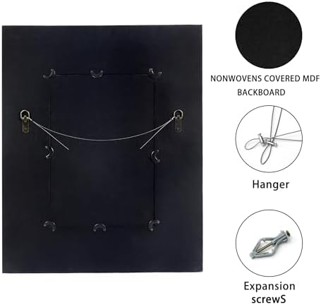 Dyncan Decorative Wall Mirror with Rivet Design 21x26 Inches