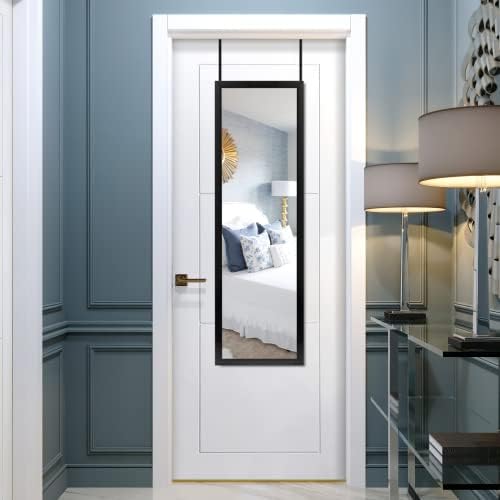 NicBex Full Length Door Mirror 51x16 Black
