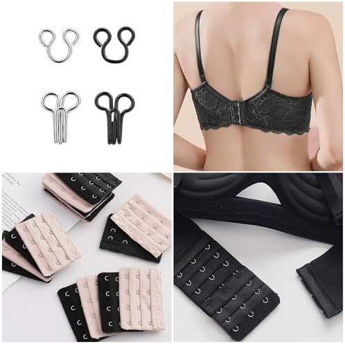 112 Pairs Sewing Hooks and Eyes Closure Set 3 Styles