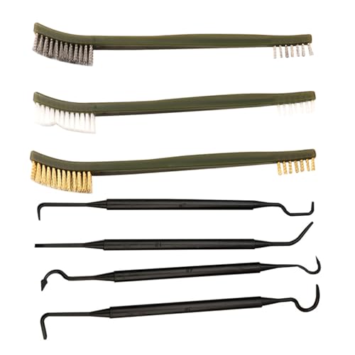 3pcs Metal Rust Removal Brush Set