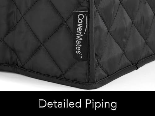 Covermates Can Opener Cover Dust Stain Resistant Washable Appliance Protection Black