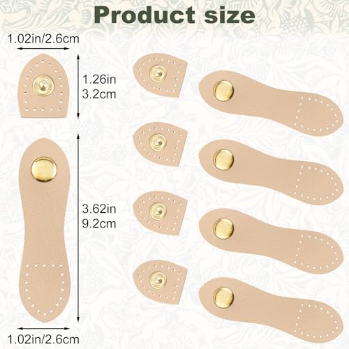 Joez Wonderful Leather Snap Buckles for Purses and Bags