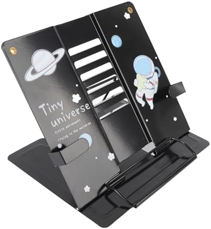 Adjustable Book Holder with Exquisite Pattern Design