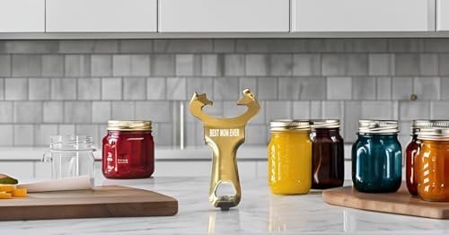 JNXHON Best Mom Ever Golden Can Opener