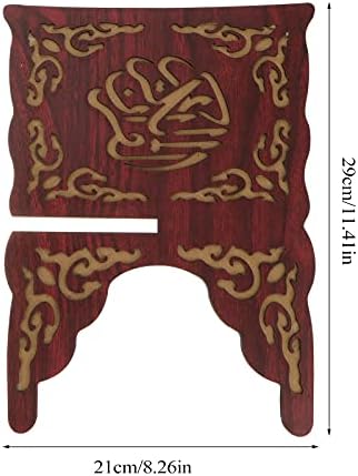 LUOZZY Wooden Muslim Book Holder Stand