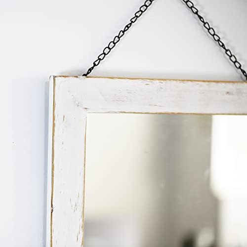 Funerom Farmhouse Wall Mirror with Shelf