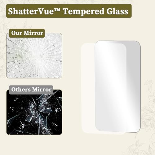 VooBang Frameless Bathroom Mirror 20x28 Inch
