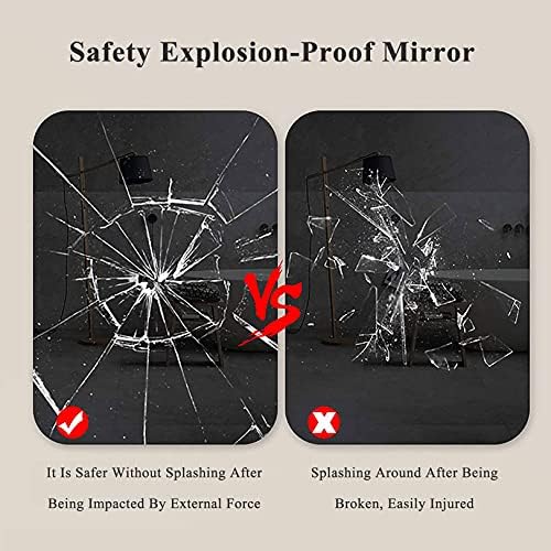 WXZX Round Wall Mounted Vanity Mirror