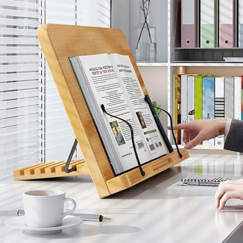 Adjustable Recipe Holder Stand for Kitchen and Home Use 1