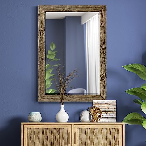 Renditions Gallery Barnwood Framed Mirror 29X41