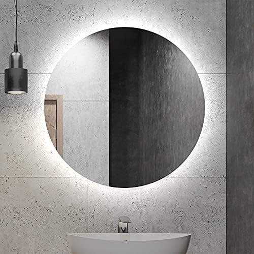 LED Lighted Bathroom Mirror with Anti-Fog and Touch Control