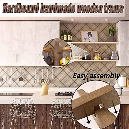 Soaying 1 Piece Handmade Wooden Cookbook Stand