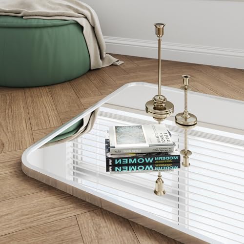 30x55 Silver Bathroom Mirror with Aluminum Frame