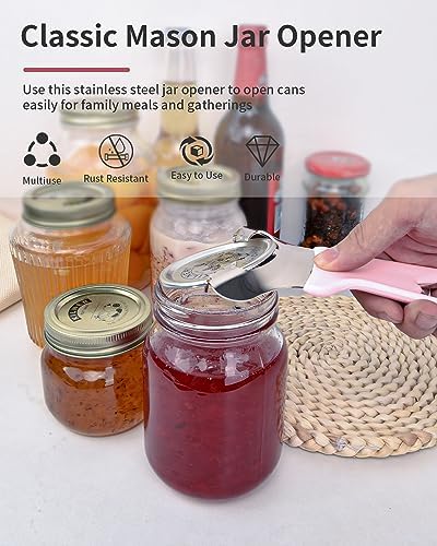 CYDW Mason Jar Opener with Soft Touch Handle 1