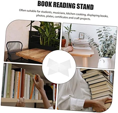 BCOATH X-Shaped Book Holder Stand for Reading