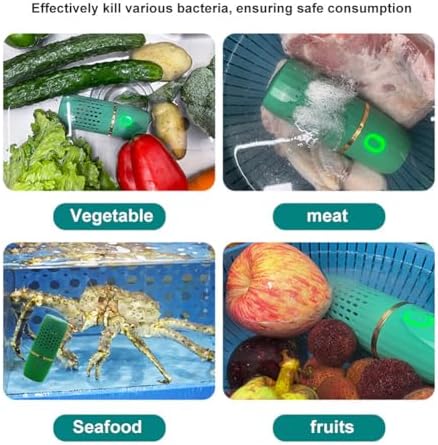 Eforcase Fruit and Vegetable Washing Machine Portable and Wireless Cleaner