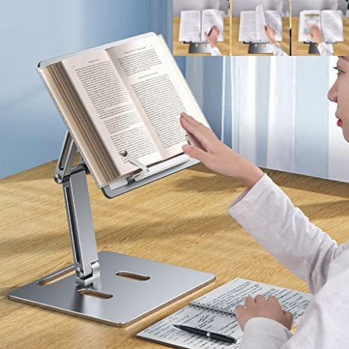 GIZNXBA 360 Rotatable Book Stand for Reading and Cooking