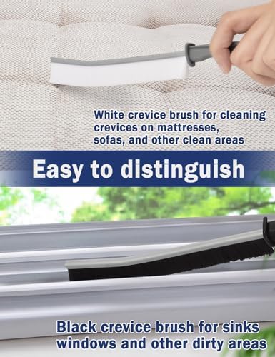 CAPHONT Crevice Cleaning Brush 6PCS Hard Bristle Gap Tool