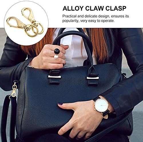 ULTECHNOVO Heavy Duty Swivel Clasps 2 Pcs Keychain Clips Buckles