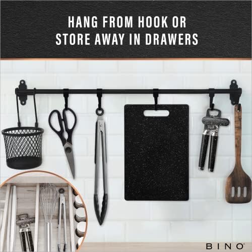 BINO Heavy Duty Stainless Steel Can Opener - Speckled Black