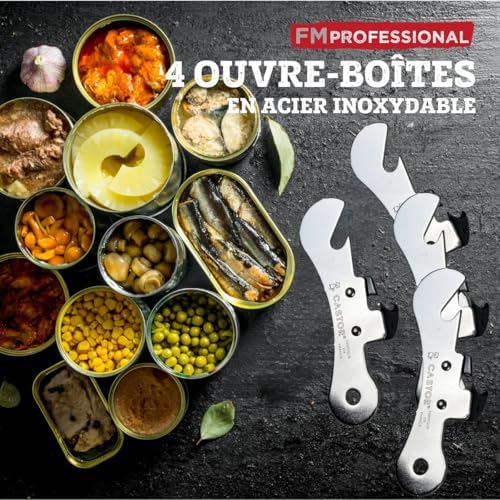 FM Professional Can Opener Set of 4 1