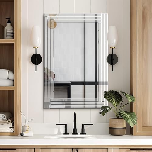 QDSSDECO Rectangular Wall Mirror 24x36