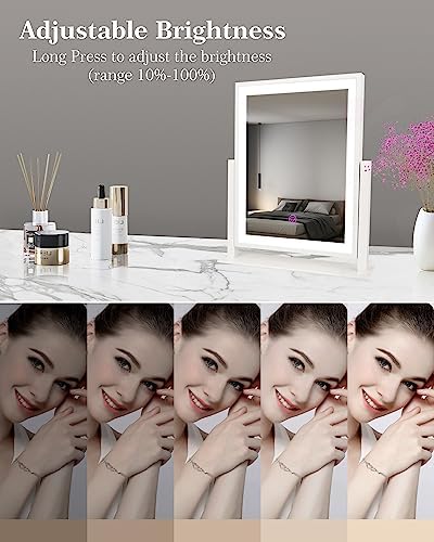 Classic Vanity Mirror with LED Lights and Smart Touch Control