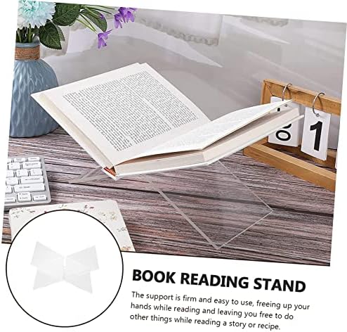 SEWACC Acrylic Quran Book Holder Stand