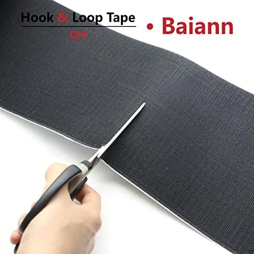 Baiann 6 x 3ft Adhesive Hook and Loop Strips Tape