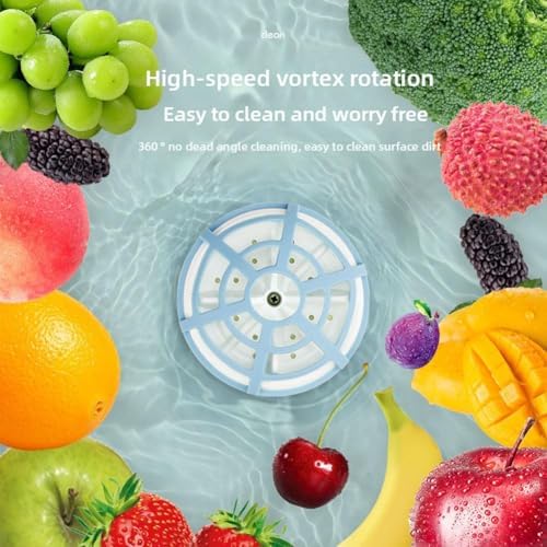 Portable Fruit Vegetable Cleaner with Meat and Tableware Function