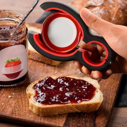 Lwuey 6 in 1 Jar Opener with Non Slip Handle