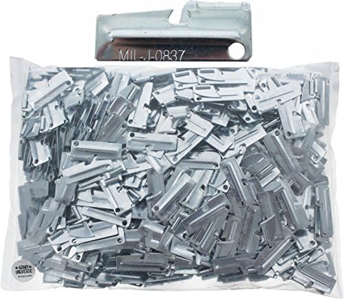 ARMYU P-38 Can Openers 500 Pack Steel Army Style Manual