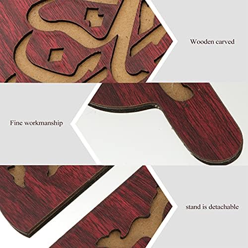LUOZZY Wooden Muslim Book Holder Stand