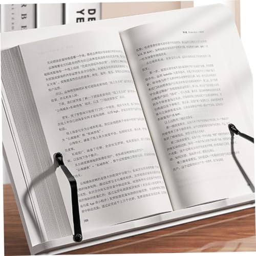 VILLFUL Handmade Wood Book Stand for Cookbooks and Textbooks