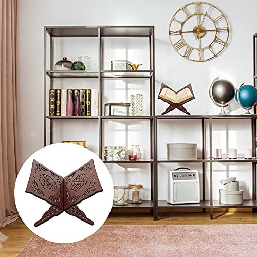 LUOZZY Wooden Muslim Book Holder Stand
