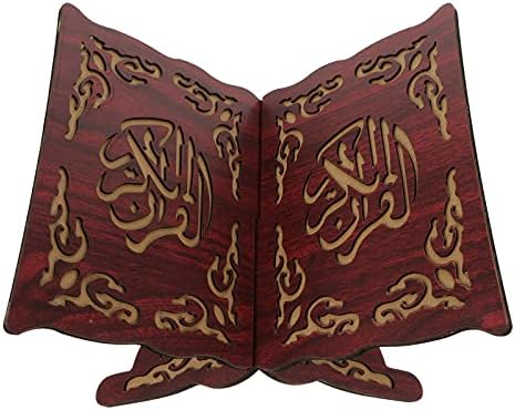 LUOZZY Wooden Muslim Book Holder Stand