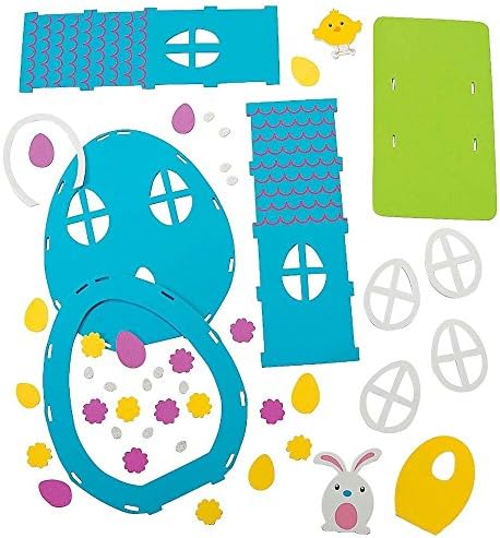 DIY Foam Easter House Kit for Kids