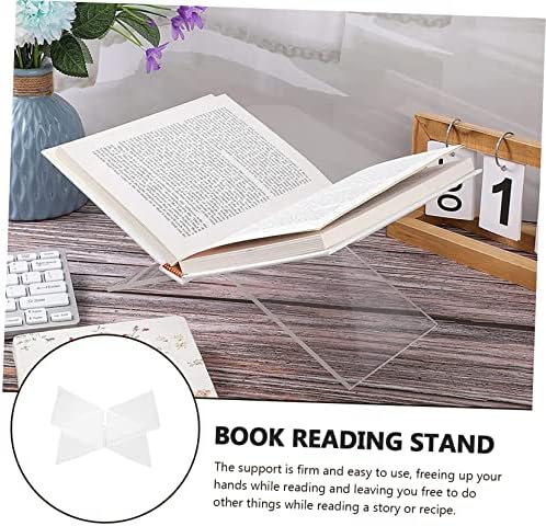 BCOATH X-Shaped Book Holder Stand for Reading
