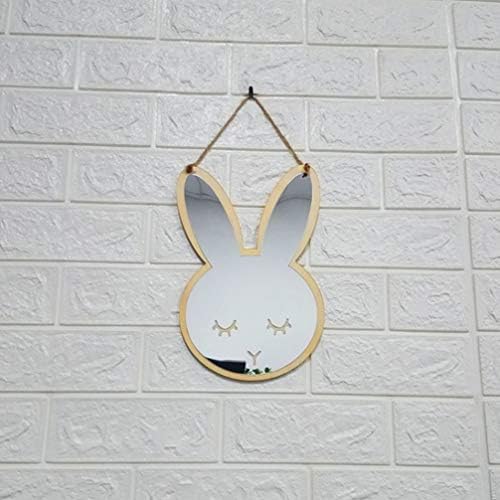 VORCOOL Hanging Wall Mirror Rabbit Design