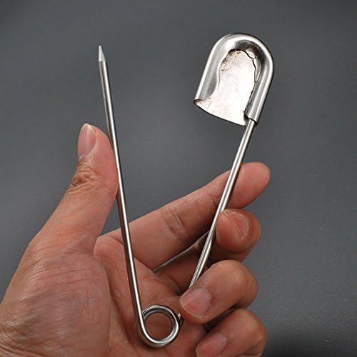 DEEKOUDT 6-Piece Extra Large Safety Pins Set