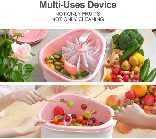 LOGMOR Fruit and Vegetable Washing Spinner with Self-Draining System
